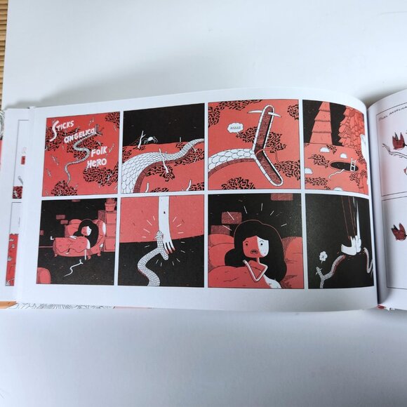 Sticks Angelica Folk Hero by Michael Deforge (English) Hardcover Used-VG - Picture 8 of 11